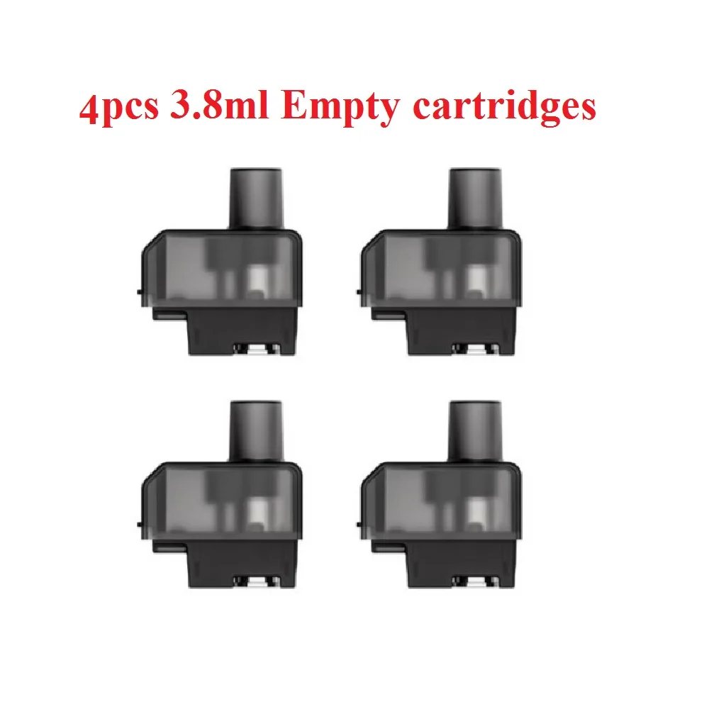 4pcs empty pods Комплект VOOPOO NAVI Pod 1500 мАч, встроенный аккумулятор и 3,8 мл Pod GENE. AI чип и электронная сигарета Vape Pod Kit VS Vinci/Vinci X/Pasito Kit - Цвет: 4pcs empty pods