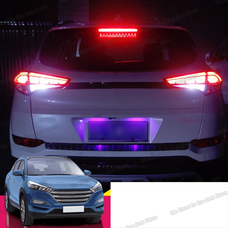 Lsrtw2017 светодиодный автомобиль хвост светильник планки для Hyundai Tucson 2015 2016 2017 2018