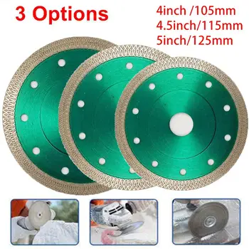 

4" 4.5" 5" Inch Diamond Saw Blade For Angle Grinder Diamond Cutting Disc For Cutting Marble Quartz Ceramic Diamond Cutting Disc