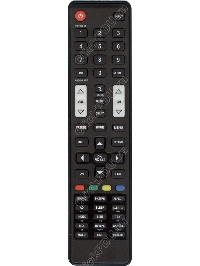 Remote for TV dexp h32b8200k (f40b8300k) IC LED LCD | Электроника