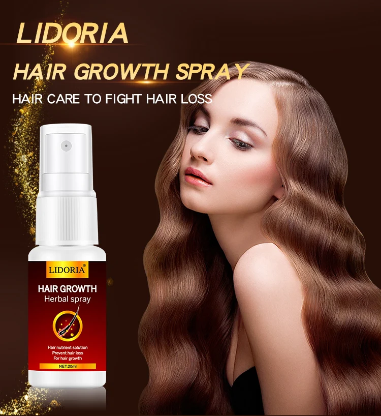 Hair Growth Serum Spray Fast Hair Growth Liquid Treatment Scalp Hair Follicle Anti Hair Loss Natural Beauty Health Hair Care