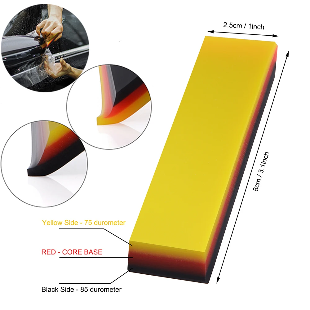 EHDIS Vinyl Wrapping Car Accessories Tool Set Window Tint Film Carbon Fiber Sticker Cutter Rubber Scraper Squeegee Wrap Tool