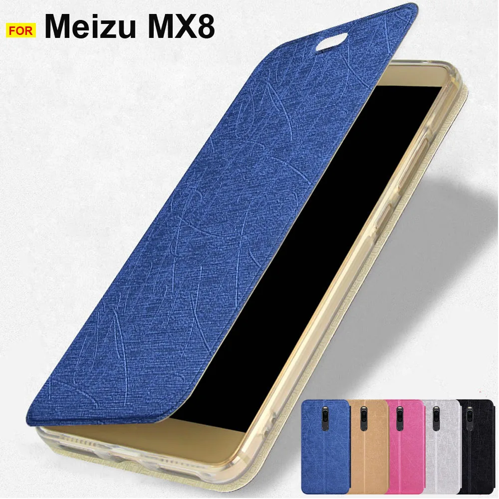 Для Meizu X8 Чехол Ультра Тонкий Стенд кожаный чехол для задняя крышка без застежки