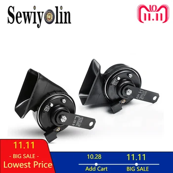 

Horn for Car Sound Signal for Auto Cry for 12V Pa System Speakers Automobile Horn Police Siren Waterproof Snail Black CCC 2020