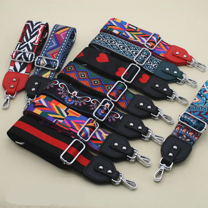 Fashion Colored Women bag's strap Famous Designer Adjustable Shoulder