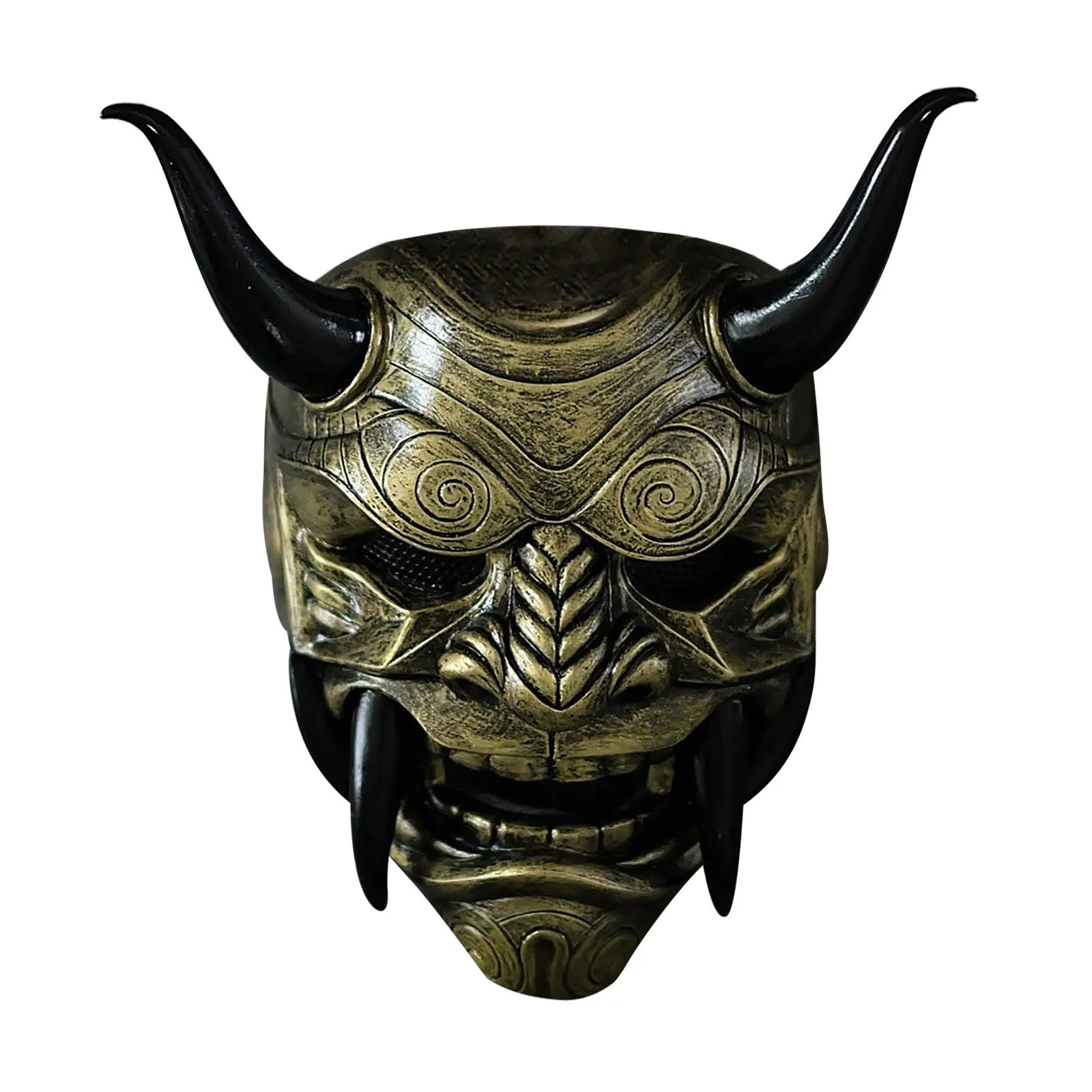 Japanese Assassin Mask Creepy Mask Cosplay Party Props Funny Mask Monster Mask Masquerade Party Mask