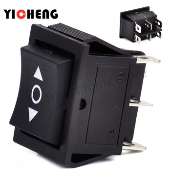 

2Pcs Kcd4 Marine Switch Black Rocker Power Switch Two-way Reset Switch 16A / 250V / 20A / 125V High Current All copper feet