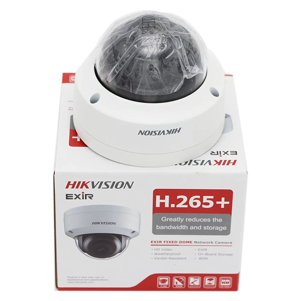 

8MP Hikvision Surveillance CCTV ip camera English Version IR Fixed Dome Network Camera DS-2CD2185FWD-I