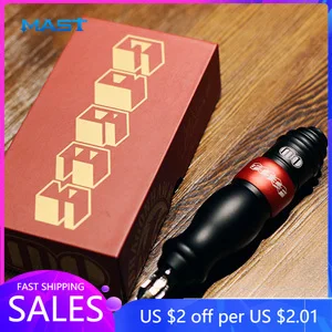 

Top Dragonhawk Tattoo Rotary Pen Machine Powerful Motor Make up Brand Guns Permanent Supplies