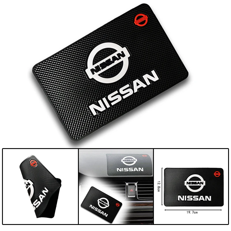 1 шт. хит продаж новый автомобильный нескользящий коврик с логотипом держатель