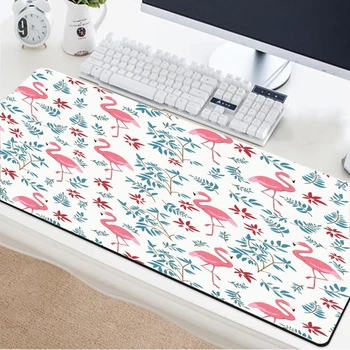

Yuzuoan Diy Custom LOGO Mousepad Natural Rubber Non-slip Locking-edge Carpet Mat Table Mat 60x30 Coaster Office Keyboard Pad