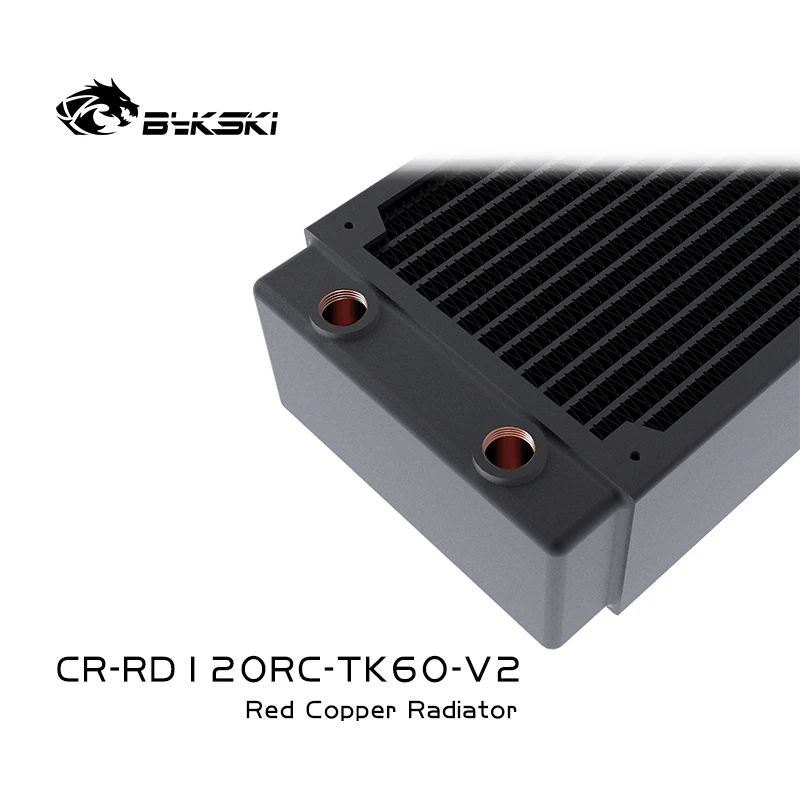 BYKSKI 120mm Copper Radiator 60mm Thickness for