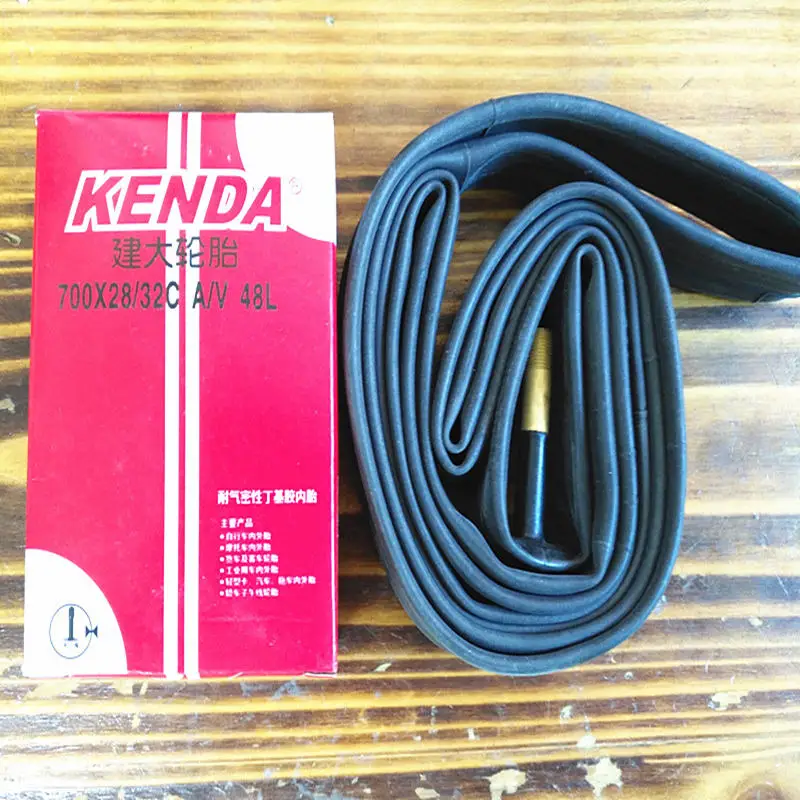 Внутренние шины Kenda для велосипеда 700X28/32C AV/FV резиновые с внутренней трубкой
