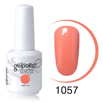 

Elite99 15ml UV Gel Nail Polish Pure Color Gel Nail Art Varnish Hybrid Nails Soak Off Gel Lacquer Lucky Nail Paint Gellak