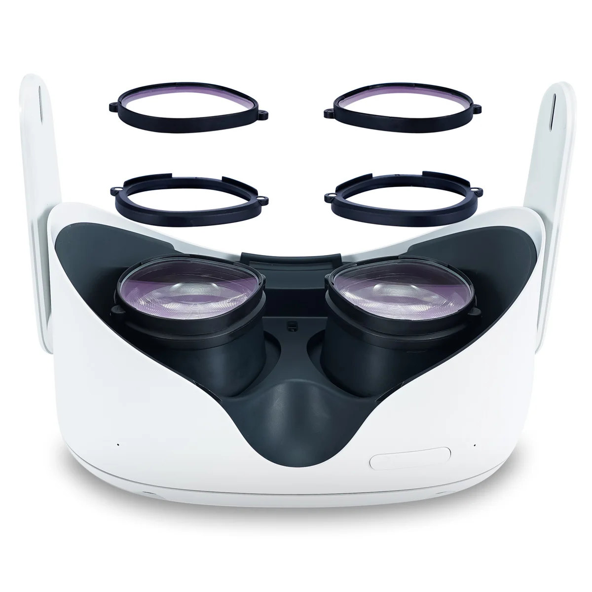 Lente de Óculos Lentes de Prescrição vr para Oculus Miopia Anti Azul Magnéticos Insere Quest 2 Óculos Luz - Image 2