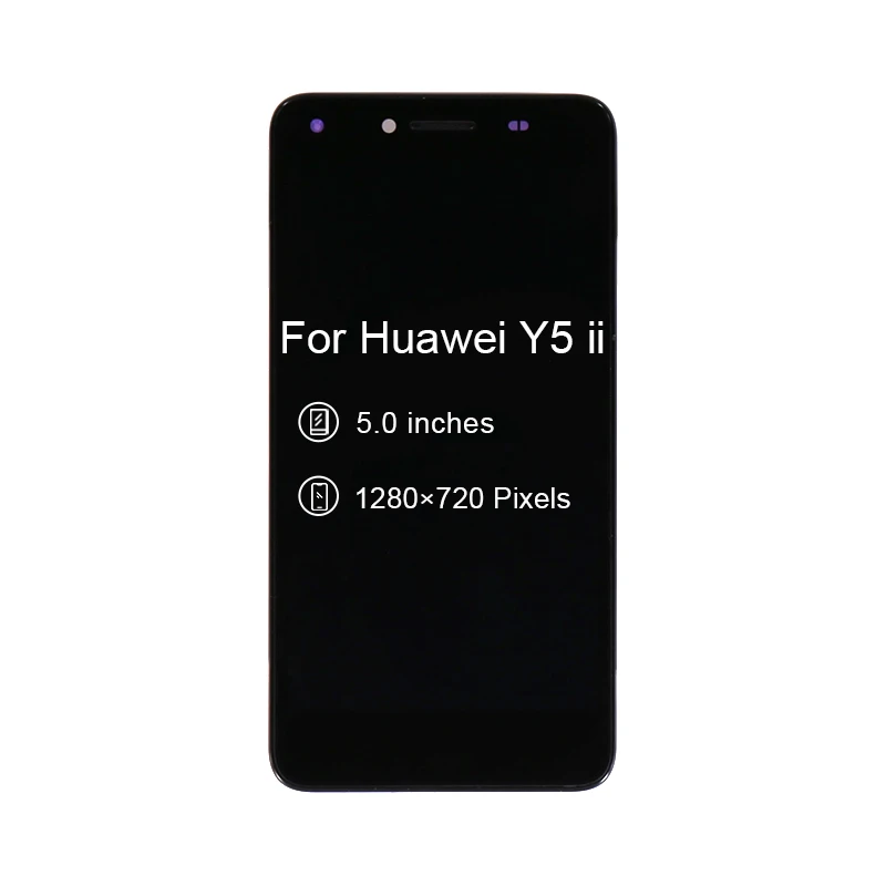 Дисплей для huawei Y5 II ЖК сенсорный экран дигитайзер для huawei Y5 II экран CUN U29 L21 L01 L02 L03 L22 L23 L33 ЖК с рамкой