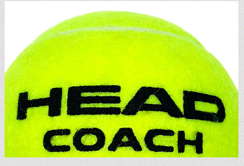 3/6/12 PCS Original HEAD Tennis Ball Tennis Training Balls Tenis Ball Coach Balls Trainer Pelotas Tennisballs Wool Rubber tennis balls rubber tennis