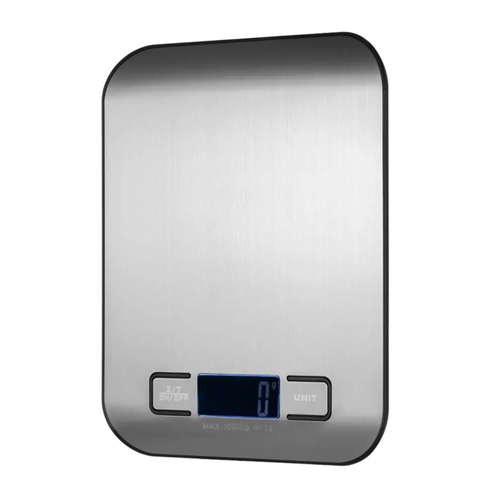 Stainless Steel Kitchen Scale Electronic Weighing 5Kg 10Kg Household Kitchen Scale Food Mini Gram Scale Jewelry Said afbeelding
