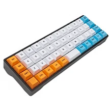 Ymd40 v2 diy kit qmk tipo c pcb cnc caso placa para 40% mini bonito teclado mecânico semelhante ao layout planck