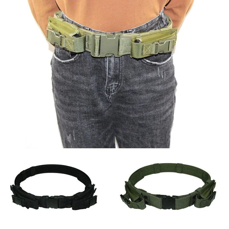 army belt with pouches