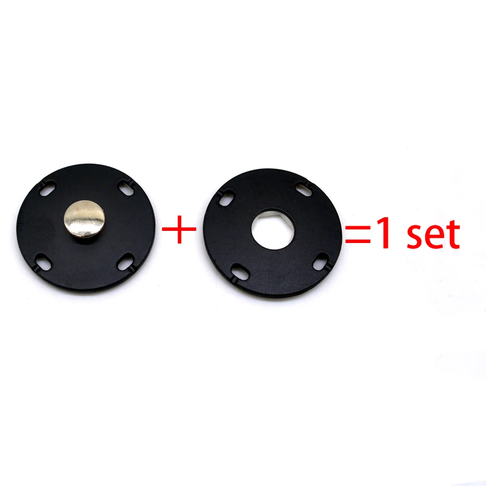 Tuta nero piatto rotondo 4 fori bottoni resina cappotto cucito pulsanti