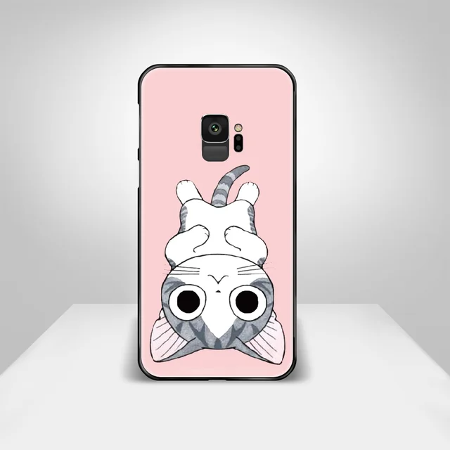 漫画かわいいチーズスイートホーム電話ケースカバー三星銀河a10 0 A30 E 0 A50 A51 0 1 J 5 6 7 8 S黒hoesjes Phone Case Covers Aliexpress