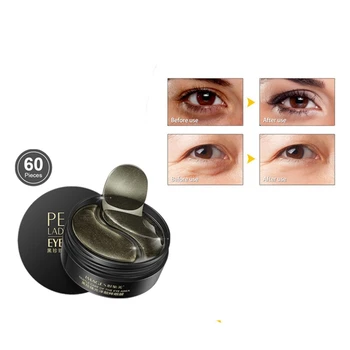 

Unique Formula Black Pearl Ageless Eye Mask Patches Under The Dark Circles Anti-Wrinkle Serum Repair Eye Pouch Gel 60Pcs/bottle