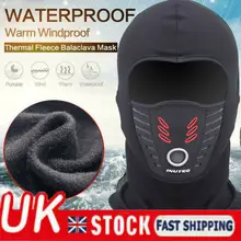 Горячая зимняя дышащая теплая наружная маска для лица водонепроницаемая ветрозащитная мотоциклетная велосипедная термальная Флисовая Балаклава маска для лица шлем