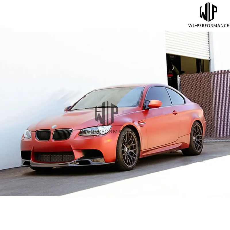 Передний сплиттер для губ E9X E90 E92 E93 M3 высококачественный из углеродного волокна