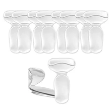 10 шт. вставки для подушечек на пятке, накладки на пятку для женщин, предотвращающие блистер и протекторы для ног, противоскользящие сзади свободные пятки