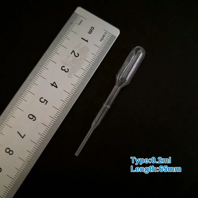 20 Pipette Di Plastica Monouso Da 5ml - Con Scala Per Vernici, Oli Essenziali, Laboratorio - Foto 5