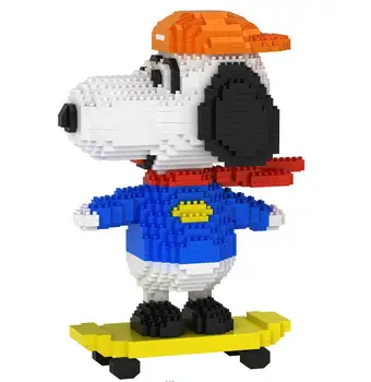 

Mini Diamond Small Particle Building blocks Cartoon Movie Anime Figure Model creative Toys Educational DIY for Children Gifts