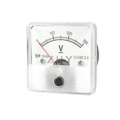 2,5% аналоговое напряжение Панель вольтметр DC 0 V-300 V