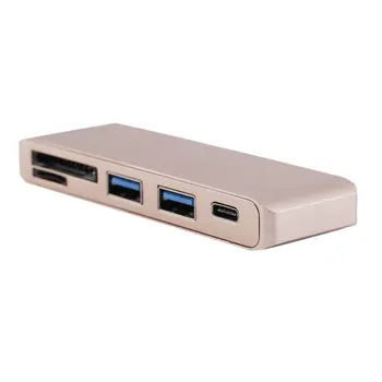 

Type-C 3.1 USB HUB Transmission Card Reader High-speed Memory Card Reader U disk Data Read Support For MACBOOK Charging