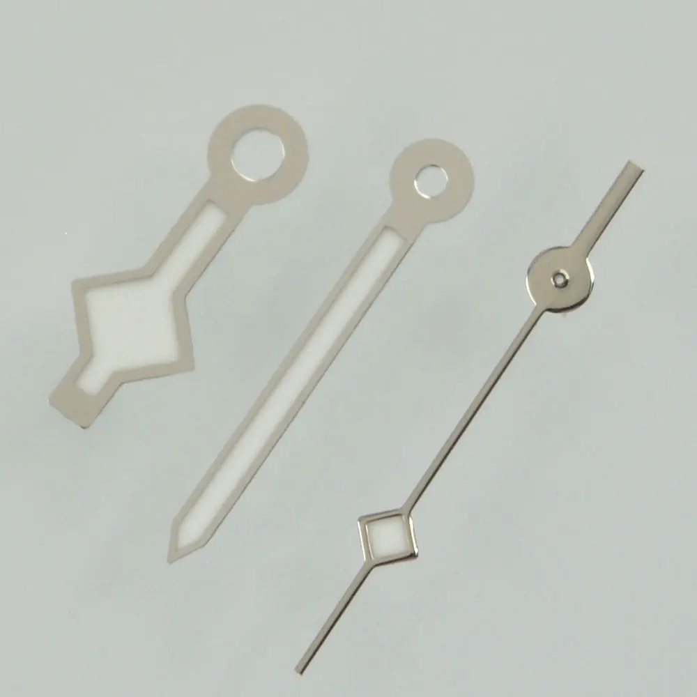 

Silver Edge White color Watch Hand fit ETA 2836 2824 Movement