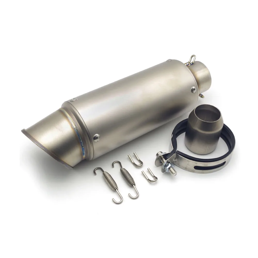 Выхлопная труба из нержавеющей стали для Akrapovic глушитель мотоцикла yamaha yz 125 kawasaki