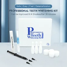 

Luxsmile Droshping Dental Whitening Kit Bleaching Gel Water Powder Mix Teeth Whitening Painless Desensitization ForTeeth Whiten