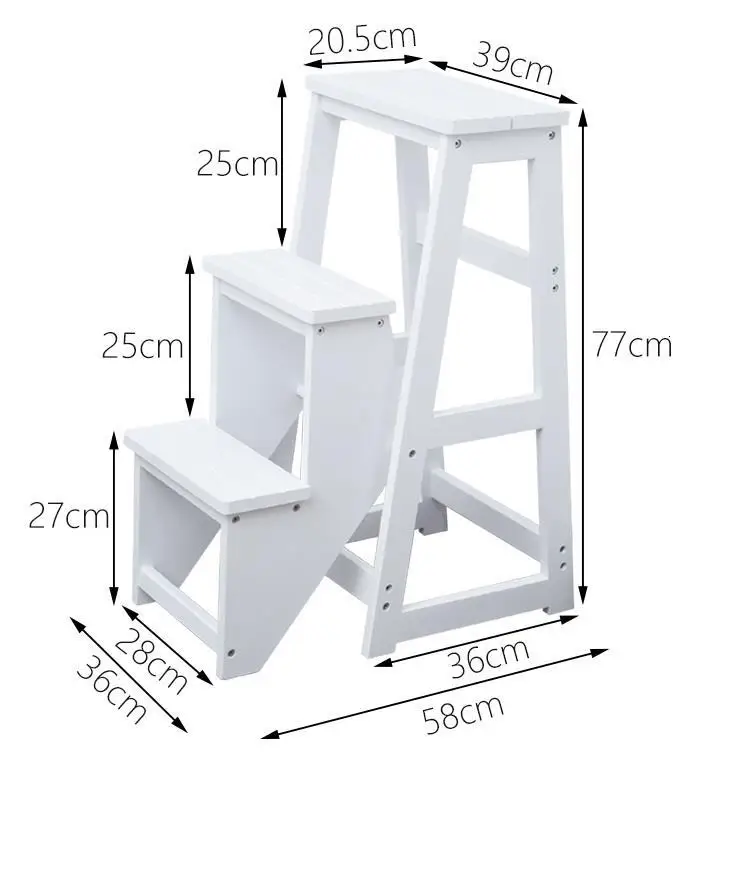 Складной стул Escalera Escalon, Складывающийся, для кухни, ванной комнаты, для пожилых людей, Scaletta Legno Escaleta Escabeau Merdiven