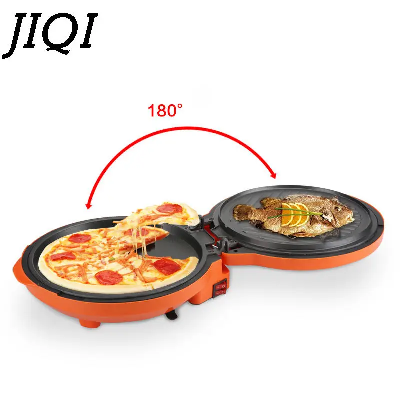 JIQI Household electric baking pan cake machine sided grill machine pan pancakes suspension was heated electric cake stalls 5