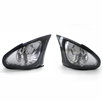 

1 Pair Car Turn Signal Light Cover Clear Lens Corner Light Lens for BMW E46 3-Series 4DR 2002-2005 Warning Lamp Cover