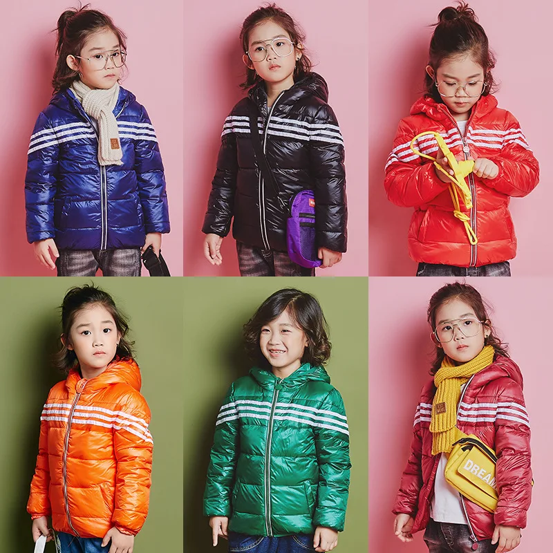 

Men's and Women's Baby Children's Down Jacket Light and Small Children's Wear Thick Hooded Jacket Kids Coats Boys Winter Baby