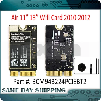 

Used WiFi Bluetooth AirPort Card BCM943224PCIEBT2 for Apple MacBook Air 11" A1370 A1465 13'' A1369 A1466 2010 2011 2012 Year