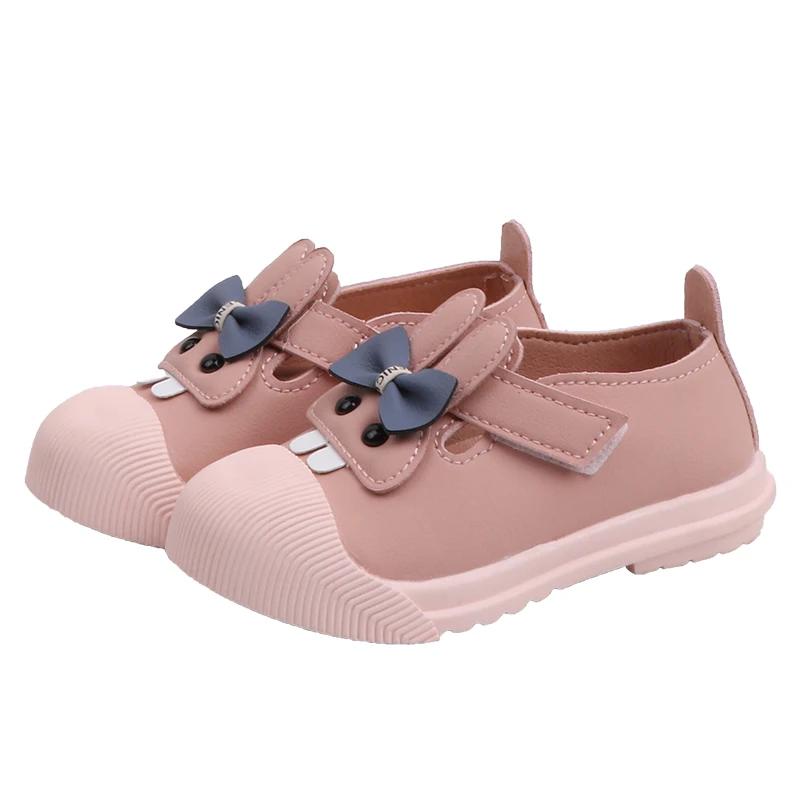 

Lovely Baby Girls Shoes Pu Leather Infant Casual Shoes Soft Bottom Princess Cartoon Design Two Style Spring SYJ014