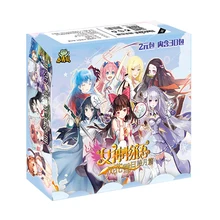 Cartes de Collection Goddess Story, cadeau d'anniversaire pour enfants, jouets de Table pour la famille, noël