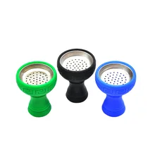 Отверстия пищевой силиконовый кальян чаши табак для кальяна чаша Sheesha Chicha Narguile аксессуары держатель для кальяна контейнер для сигарет