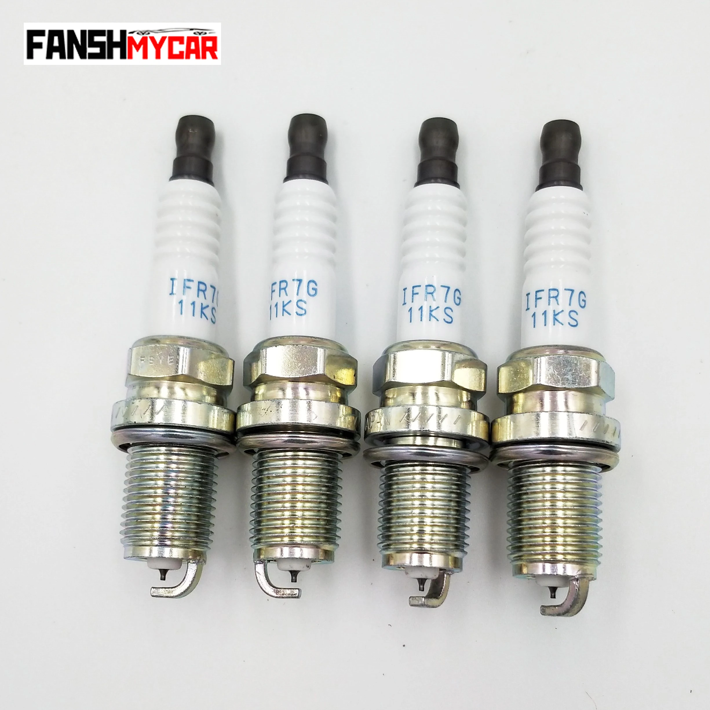 

4pcs High Quality Spark Plugs IFR7G-11KS IFR7G11KS 7746 For RSX Type-S 02-06 CIVIC Si 06-11 S2000
