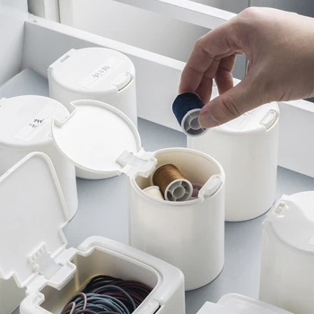 

Simple Pop-up Office Small Object Classification Desktop Drawer Debris Cotton Swab Superimposed Storage Box Household Products
