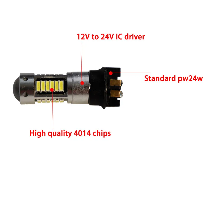 PW24W 30灯4014　6