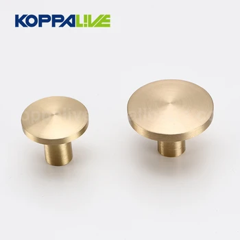 Knobs and Handles Bedroom copper kitchen hardware furniture cabinet Knobs drawer pull single hole solid brass knobs