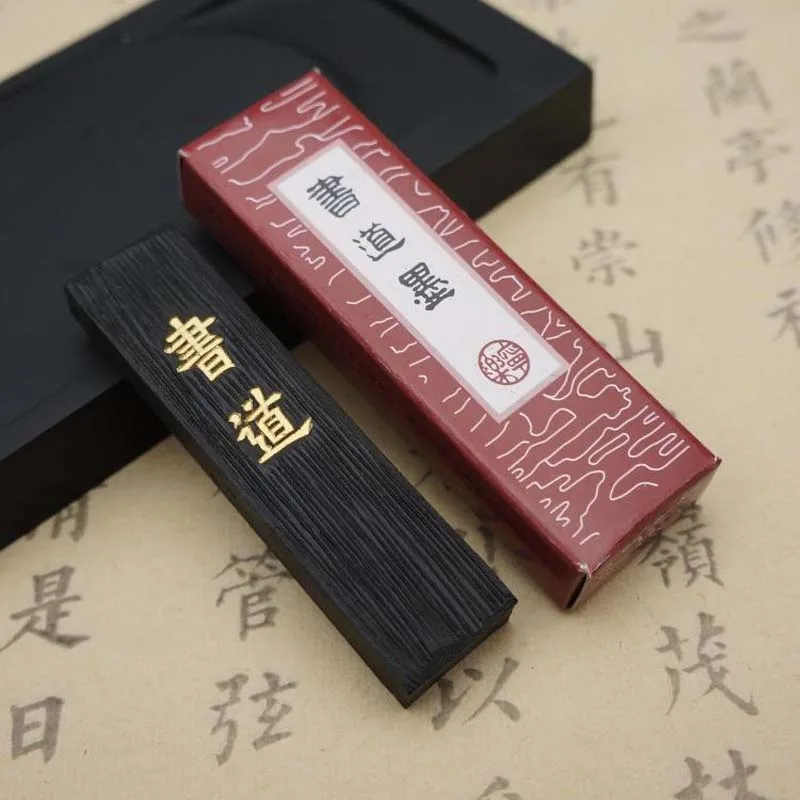 Hukaiwen Chinese Japanese Calligraphy Sumi-E ink Painting Ink Stick for Calligraphy Brushes 1pcs calligraphy ink stick